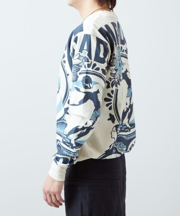 Advertisement Print Men’s Sweat Pullover