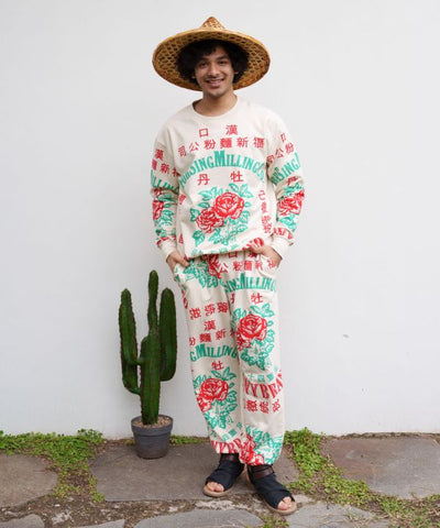 Advertisement Print Men’s Sweat Pullover