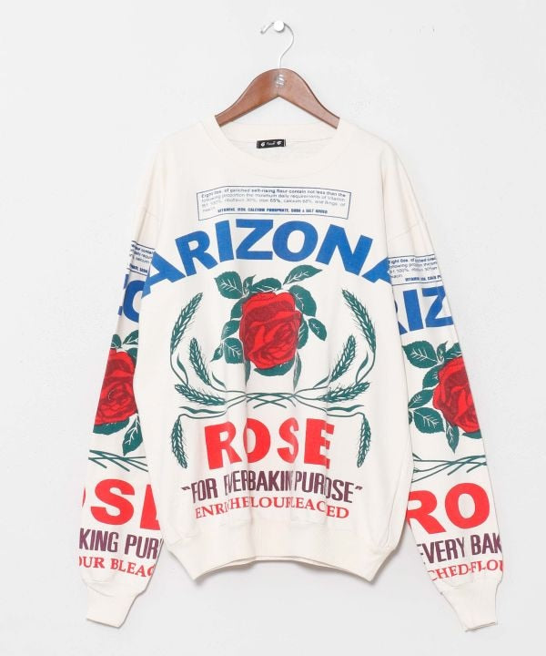 Advertisement Print Men’s Sweat Pullover