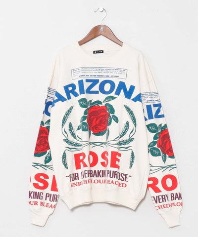 Advertisement Print Men’s Sweat Pullover