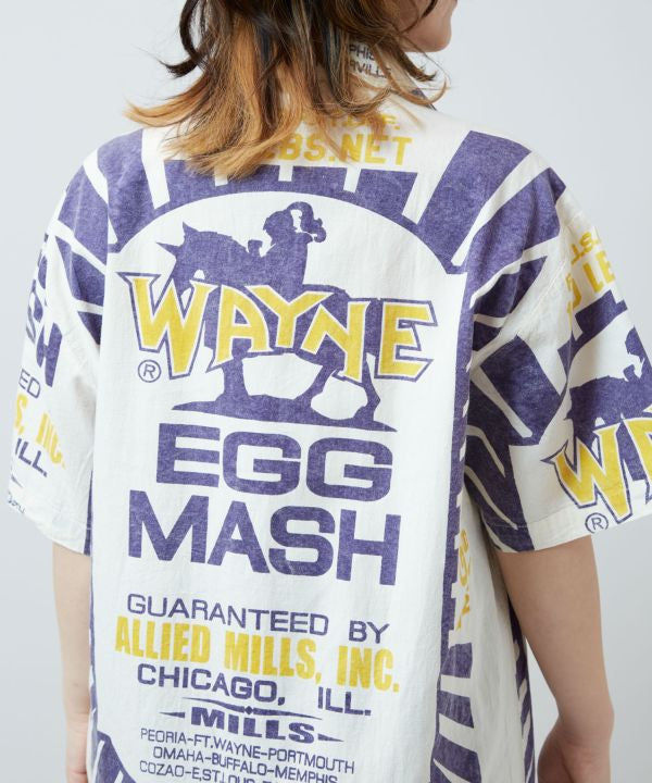Ad Inspired Graphic Shirt Dress by AMINA - Ametsuchi