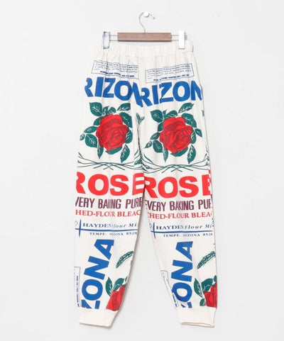 Advertisement Print Sweat Pants
