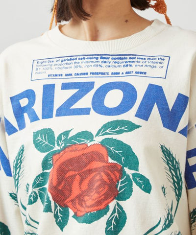 Advertisement Print Sweat Pullover