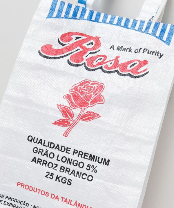 Recycled Rice Sack Tote by AMINA - Ametsuchi