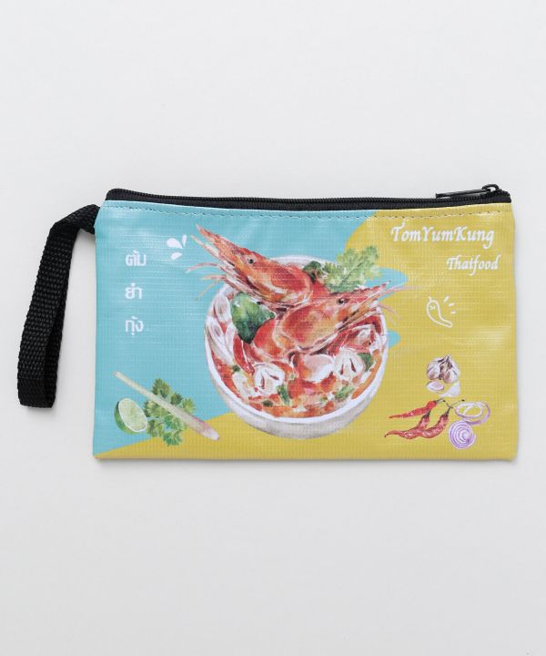 Thai Food Print Pouch