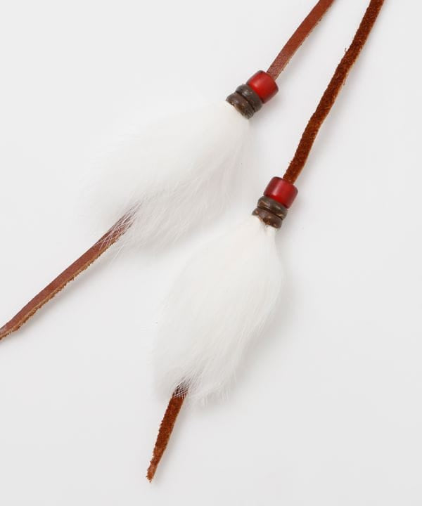 Suede Faux Fur Earrings