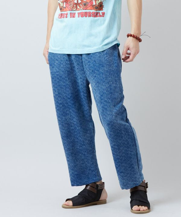 Denim Texture Cotton Pants