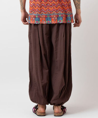 OM Motif Print Harem Pants by AMINA - Ametsuchi