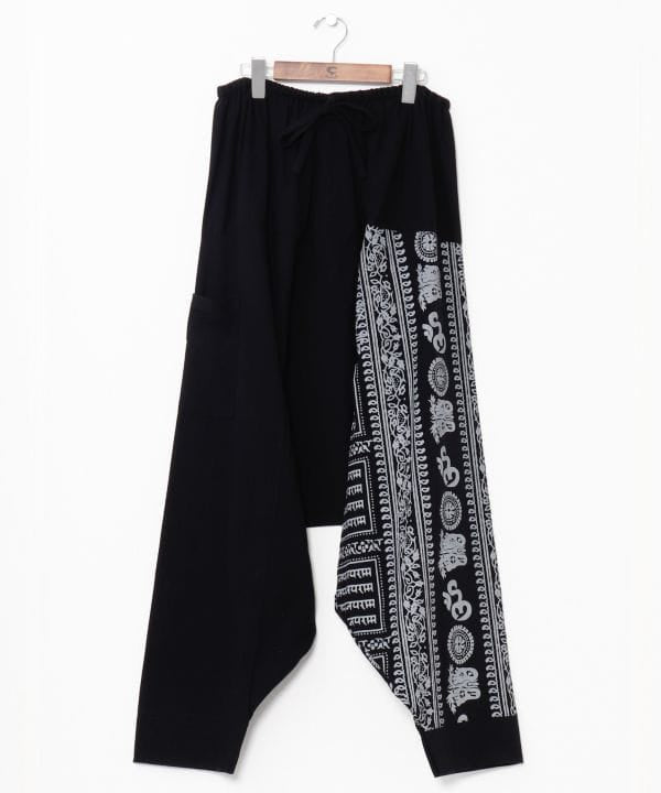 OM Motif Harem Pants by AMINA - Ametsuchi