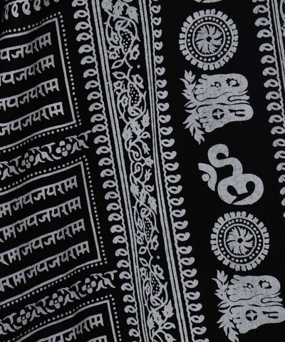 OM Motif Harem Pants by AMINA - Ametsuchi