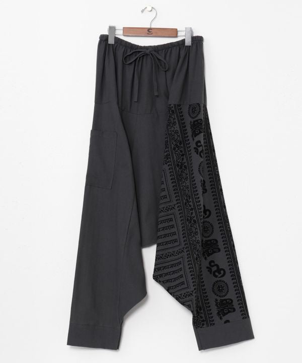 OM Motif Harem Pants by AMINA - Ametsuchi