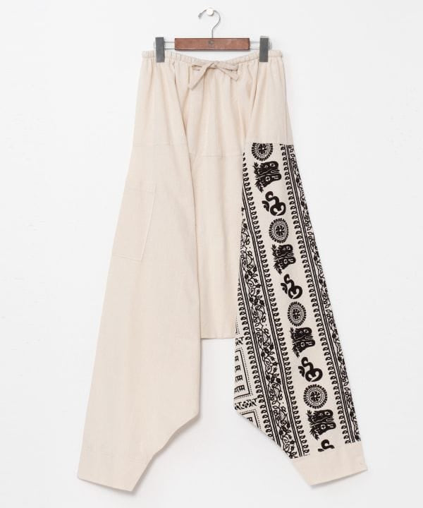OM Motif Harem Pants