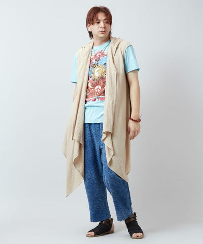 Psychedelic Print T-Shirt by AMINA - Ametsuchi