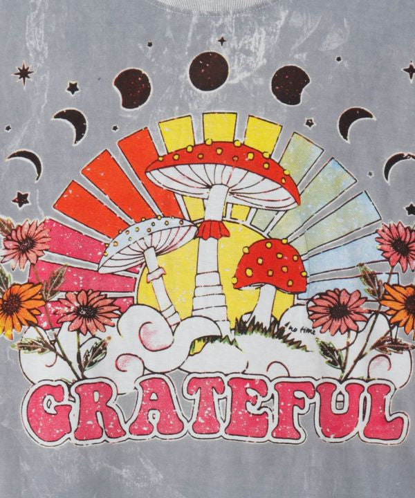 Psychedelic Print T-Shirt by AMINA - Ametsuchi