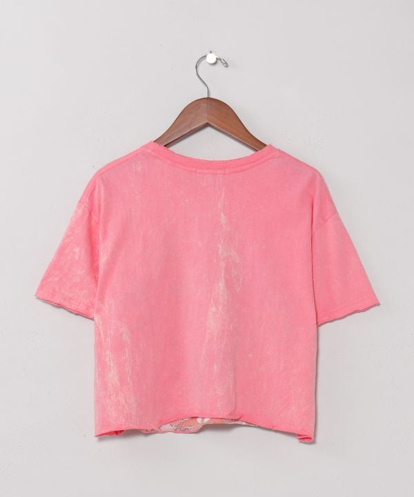 Psychedelic Cropped T-Shirt by AMINA - Ametsuchi