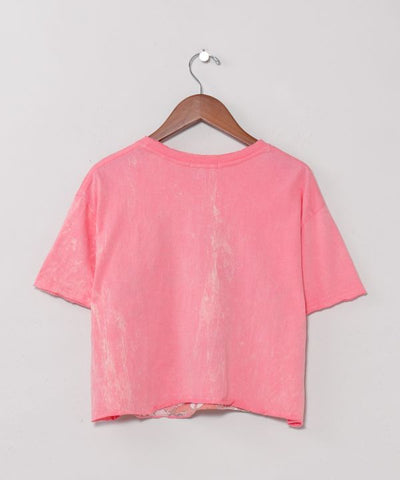 Psychedelic Cropped T-Shirt by AMINA - Ametsuchi