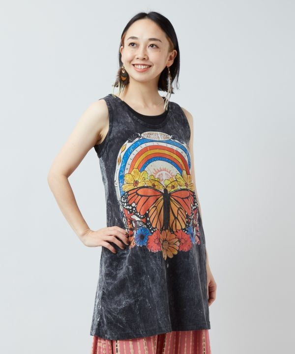 Sun Moon Tank Top by AMINA - Ametsuchi
