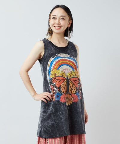 Sun Moon Tank Top by AMINA - Ametsuchi
