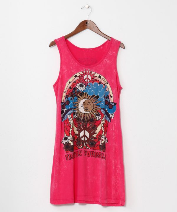 Sun Moon Tank Top by AMINA - Ametsuchi