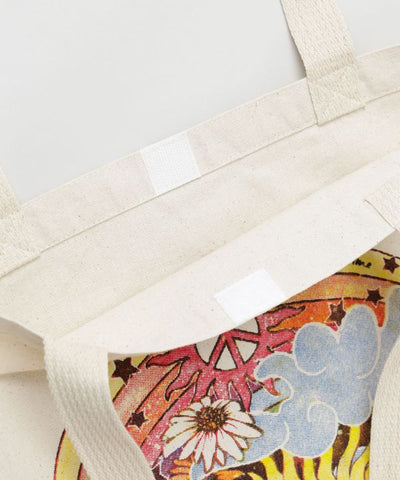 Tas Tote Hippie Vintage oleh AMINA - Ametsuchi