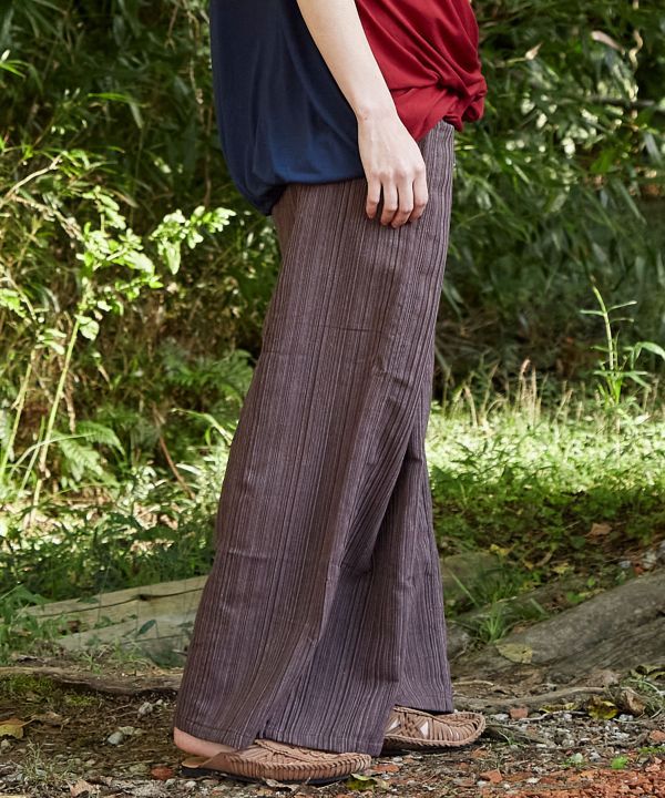 Unisex Wrap Fisherman Pants by AMINA - Ametsuchi