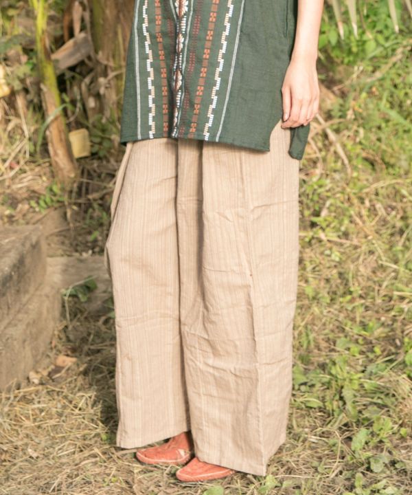 Unisex Wrap Fisherman Pants by AMINA - Ametsuchi