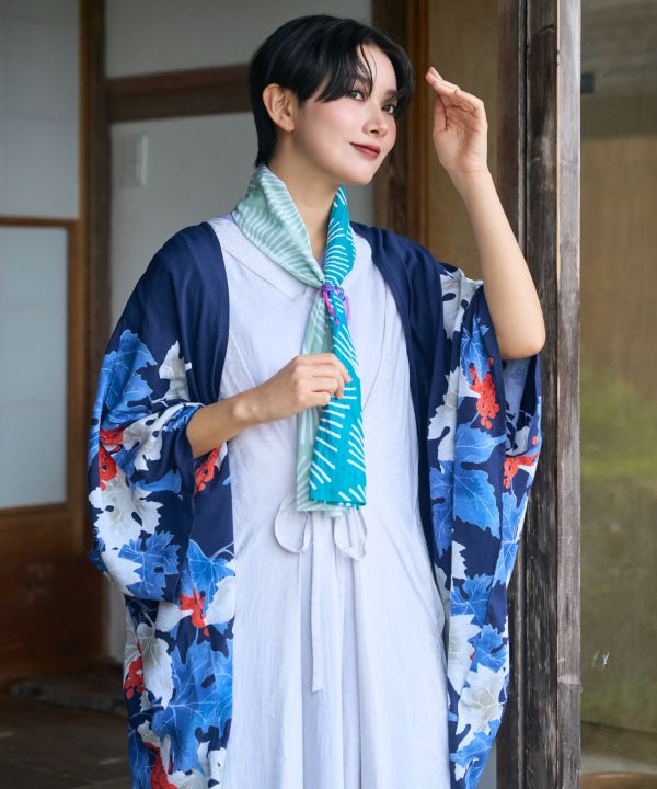 Pine Motif Long Tenugui Towel by Kaya - Ametsuchi