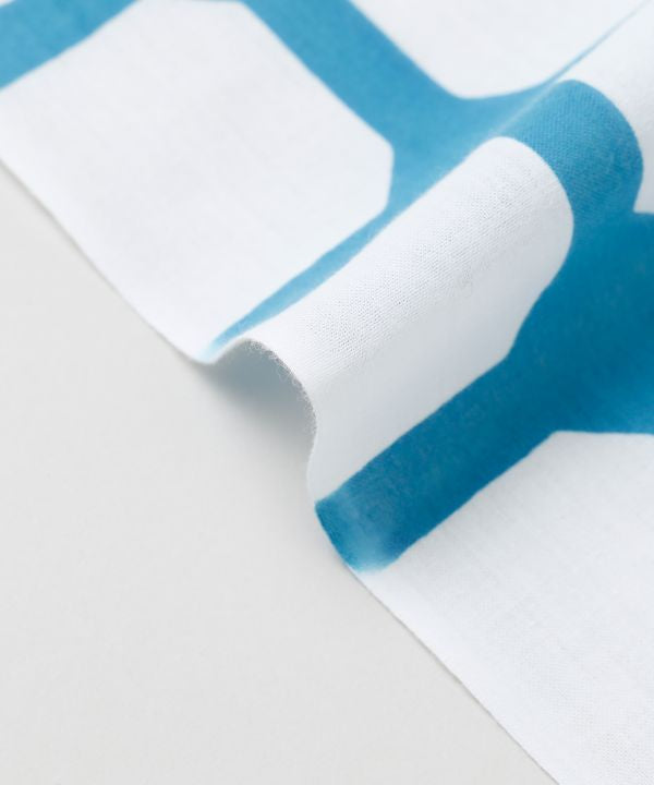 Geometric Pattern Tenugui Towel by Kaya - Ametsuchi