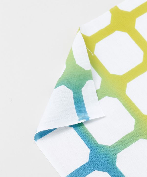 Geometric Pattern Tenugui Towel by Kaya - Ametsuchi