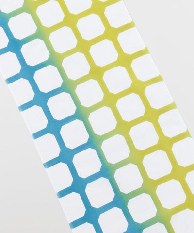 Geometric Pattern Tenugui Towel by Kaya - Ametsuchi