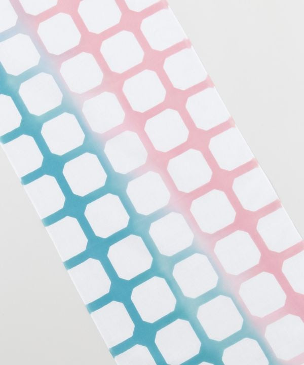 Geometric Pattern Tenugui Towel by Kaya - Ametsuchi