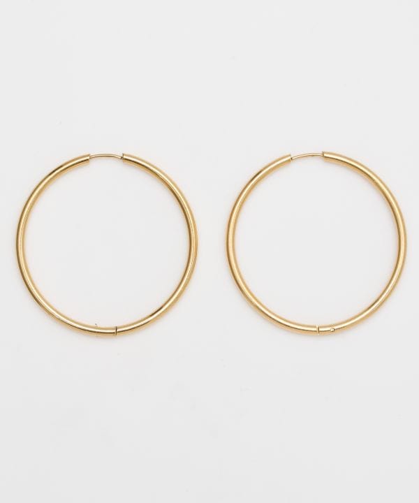 Minimalistische Edelstahl-Creolen