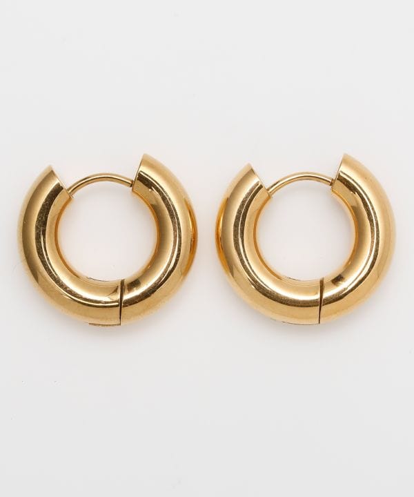 Schmale Edelstahl-Creolen