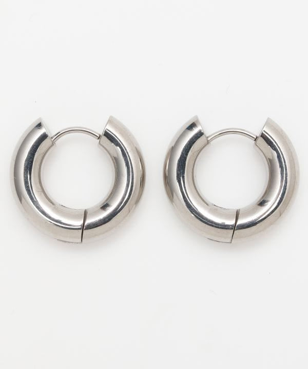 Schmale Edelstahl-Creolen