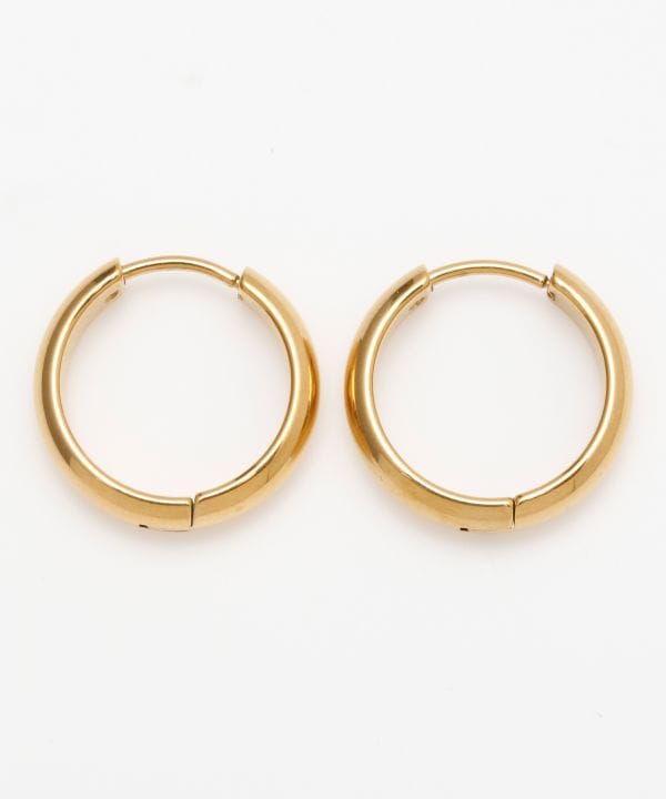 Kleine Creolen aus Edelstahl