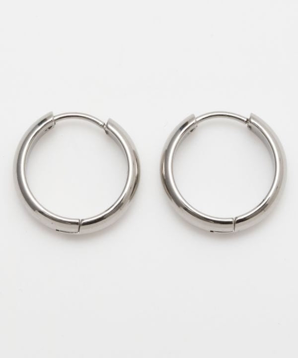 Kleine Creolen aus Edelstahl