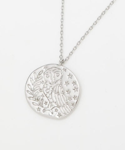 Owl Pendant Necklace Necklaces by AMINA - Ametsuchi