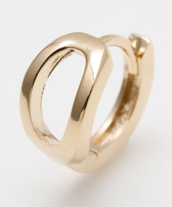 Number Hoop Earring (1pc)