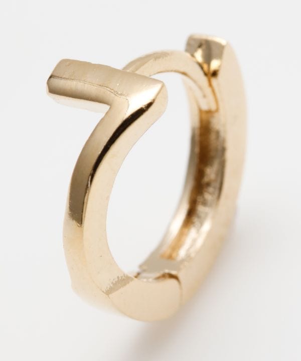 Number Hoop Earring (1pc)