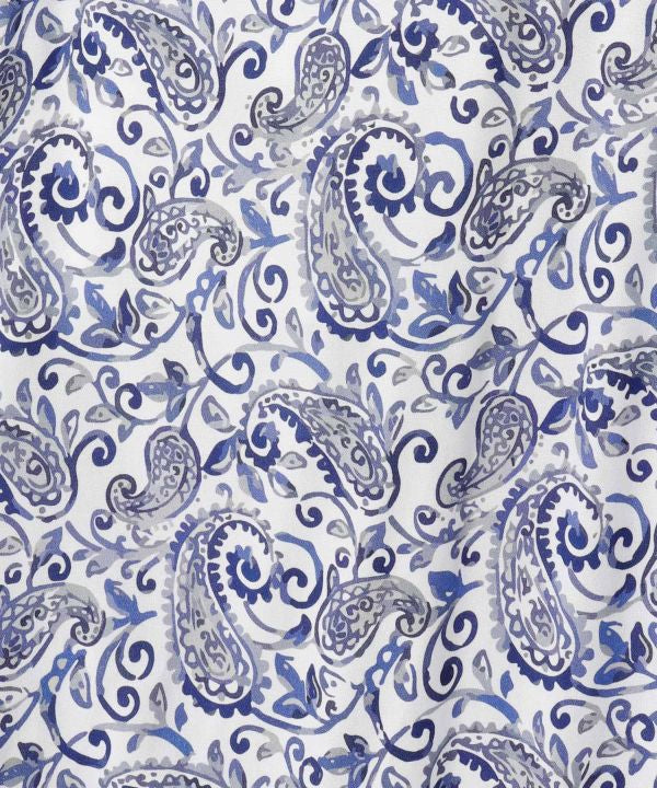 Paisley Border Pants by AMINA - Ametsuchi