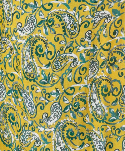 Paisley Border Pants by AMINA - Ametsuchi