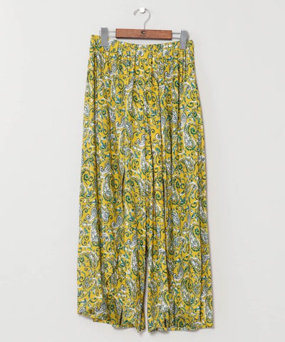 Paisley Border Pants by AMINA - Ametsuchi