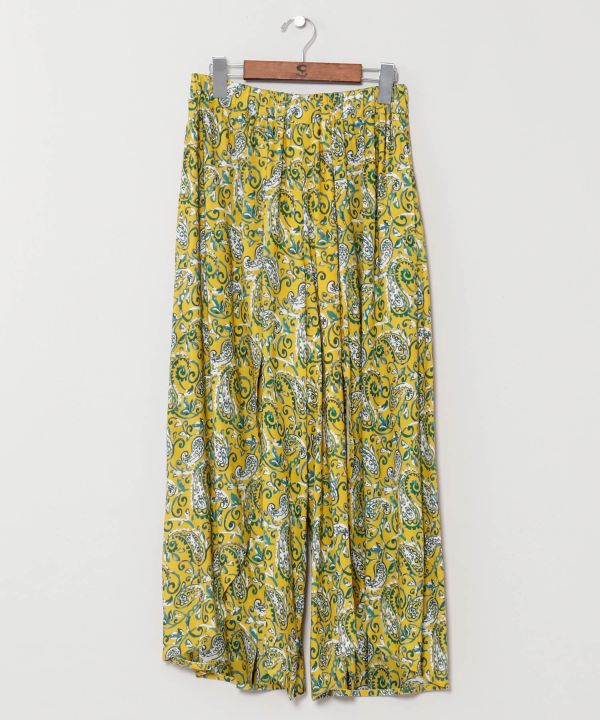 Paisley Border Pants by AMINA - Ametsuchi