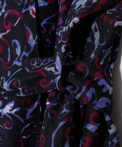 Paisley Border Cardigan by AMINA - Ametsuchi