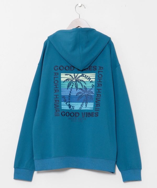 Jacquard Embroidered Hoodie by Kahiko - Ametsuchi