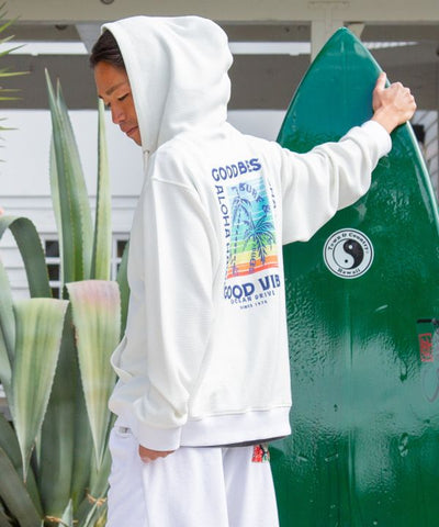 Jacquard Embroidered Hoodie by Kahiko - Ametsuchi