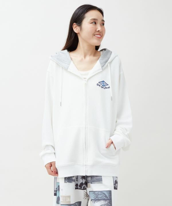 Jacquard Embroidered Hoodie by Kahiko - Ametsuchi