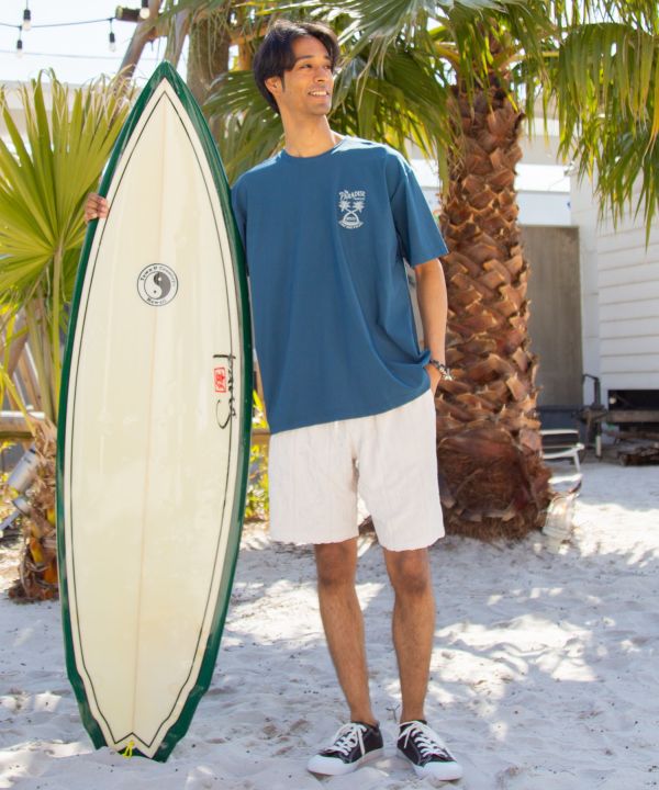 Embroidered UV Protection T-Shirt by Kahiko - Ametsuchi