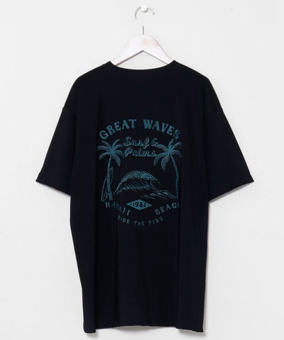 Embroidered UV Protection T-Shirt by Kahiko - Ametsuchi