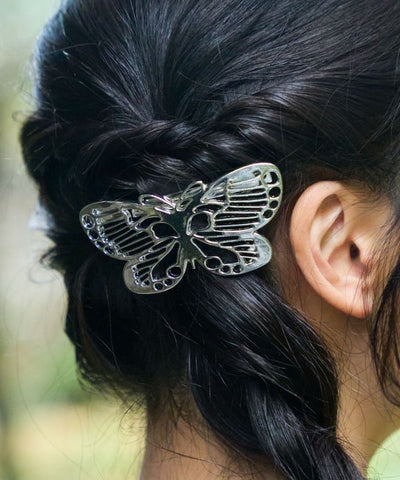 Jepit Rambut Motif Kupu-kupu oleh Kaya - Ametsuchi